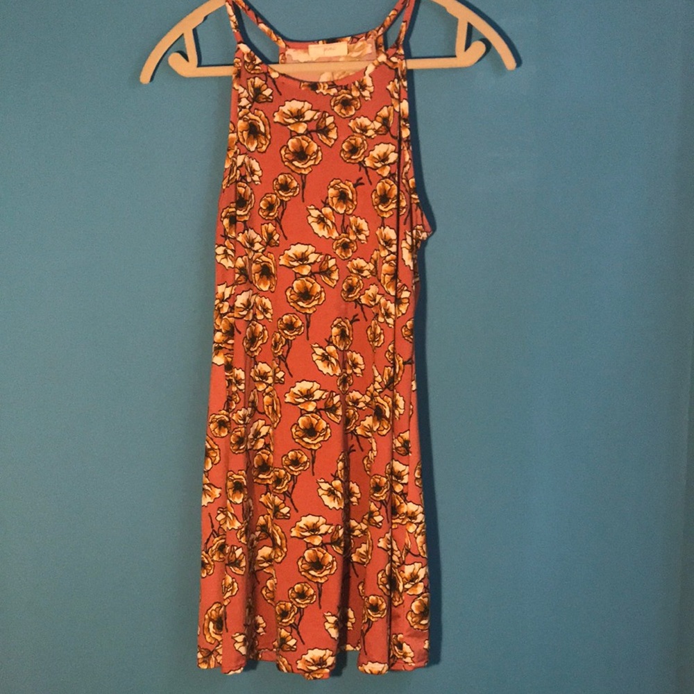 Halter Flower Dress